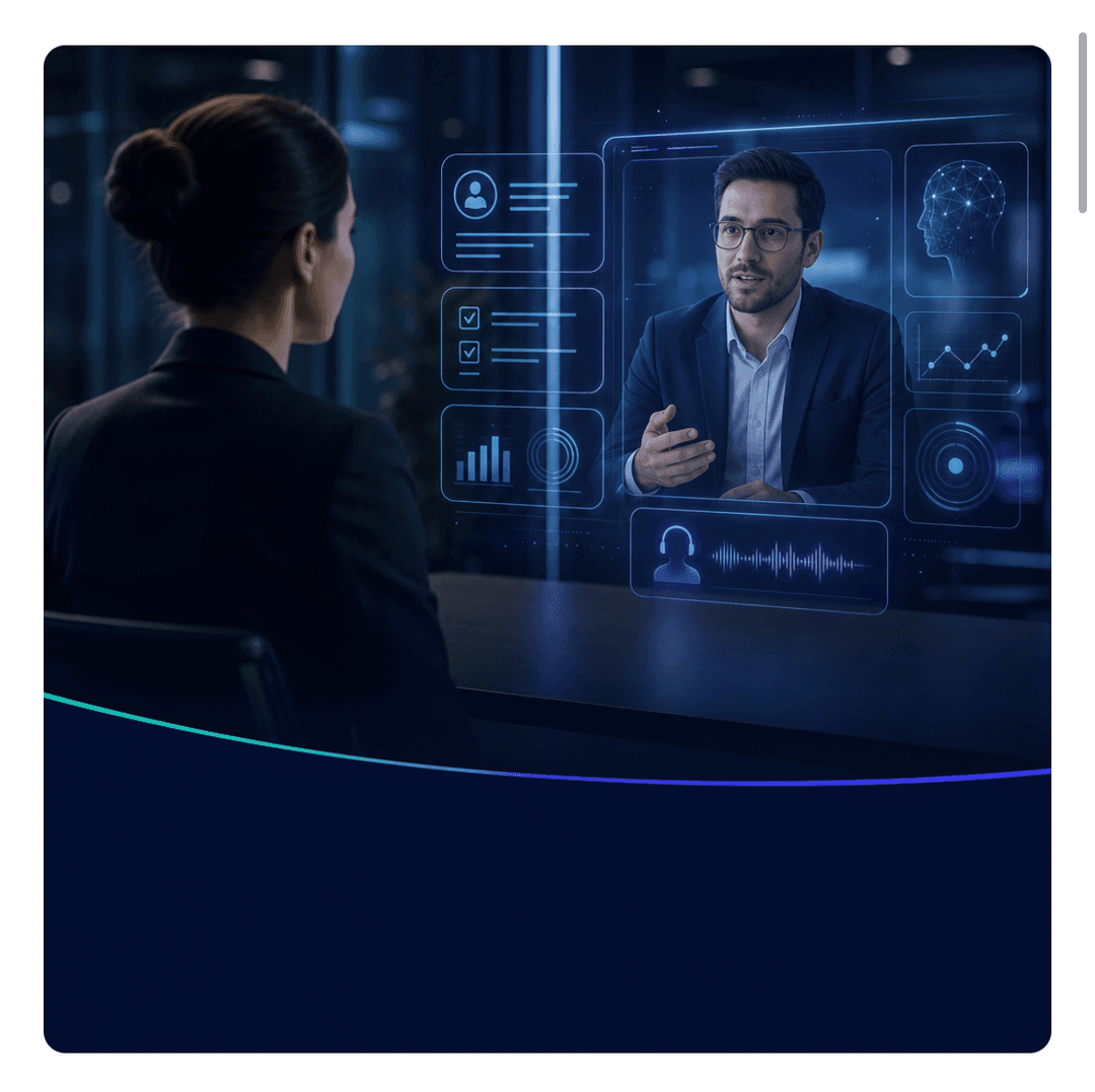 AI Agent interface